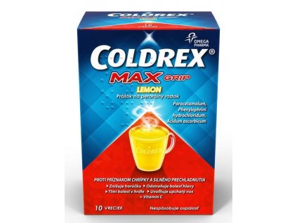 Coldrex Maxgrip horúci nápoj citrón 10 ks