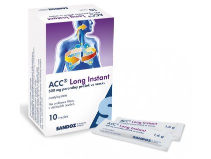 ACC Long Instant vrecká 10 x 600mg