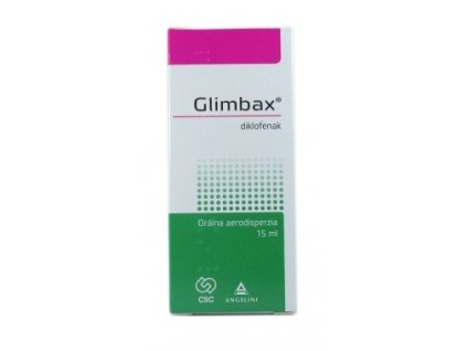 Glimbax sprej do hrdla 15 ml