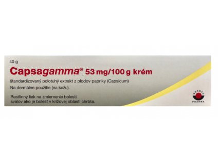 Capsagamma 53 mg/100 g krém 40 g