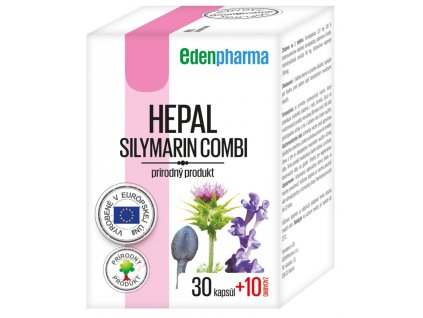 Edenpharma Hepal Silymarin Combi 30 + 10 kapsúl