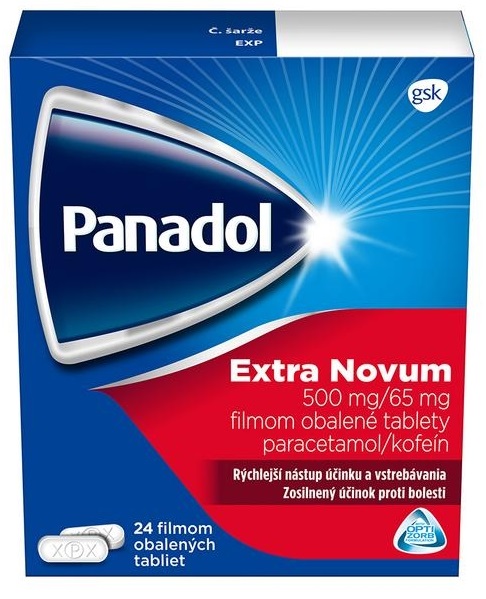 Panadol Extra Novum tbl.flm.24 x 500 mg/65 mg