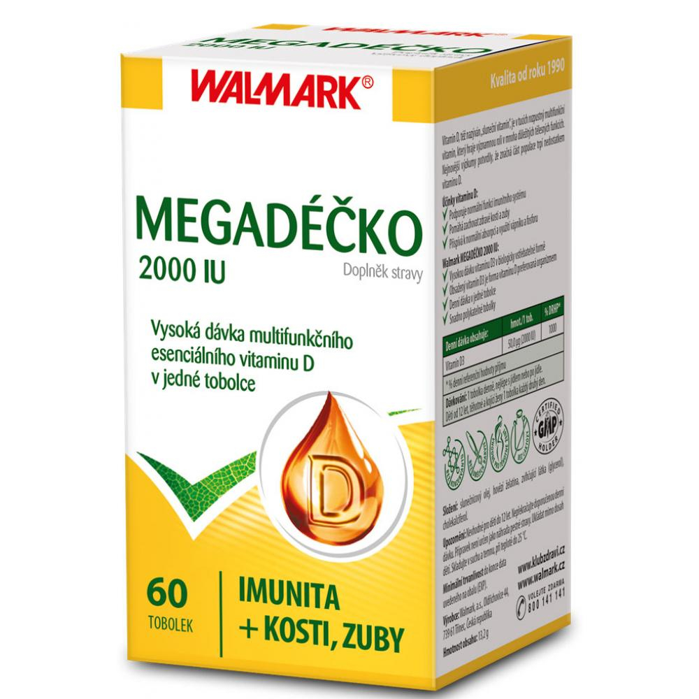 WALMARK Megadéčko 2000 IU, 60 ks