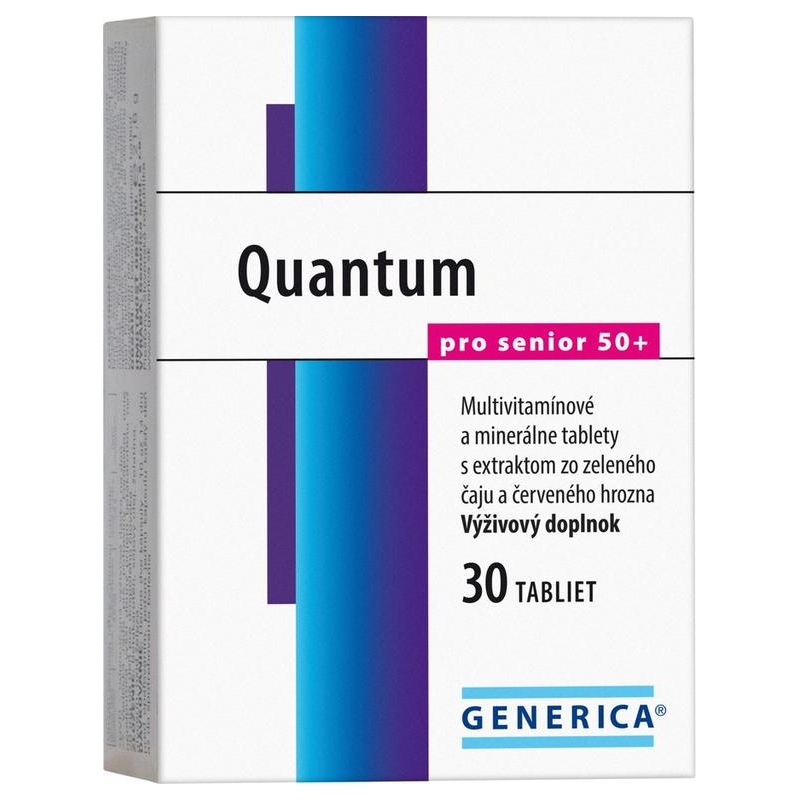 GENERICA Quantum pro senior 50+ 30 tabliet