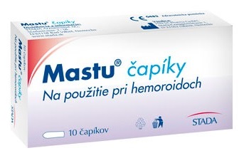 MASTU čapíky pri hemoroidoch 1 x 10 g