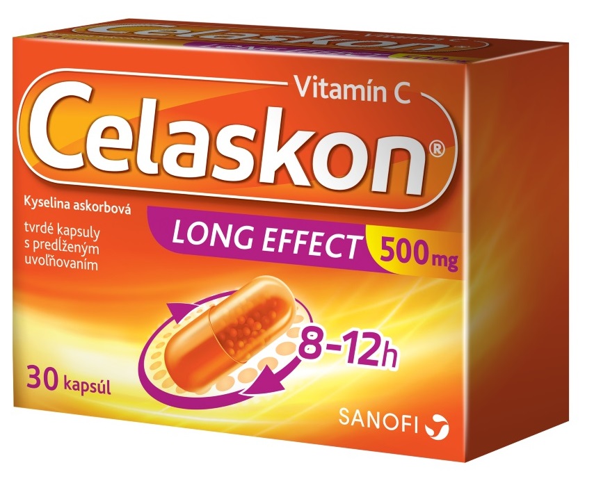 CELASKON Long effect 500 mg 30 kapsúl