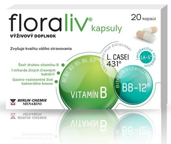 Berlin Chemie Floraliv 20 kapsúl
