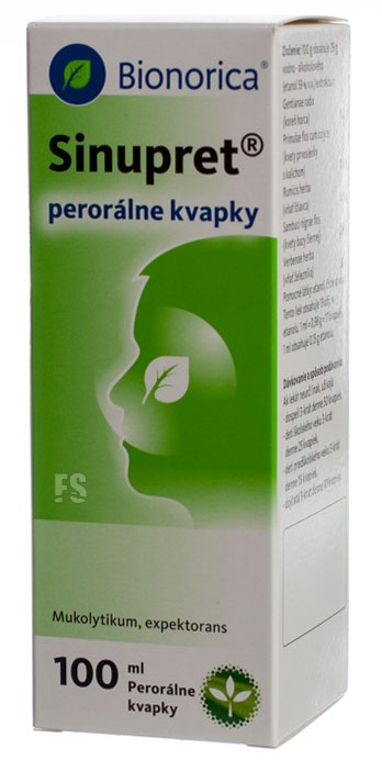 SINUPRET perorálne kvapky 100 ml
