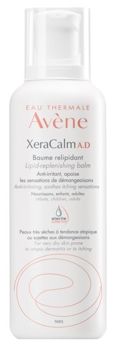AVÈNE XeraCalm A.D Relipidačný balzam pre veľmi suchú kožu so sklonom k atopickému ekzému a svrbeniu 400 ml
