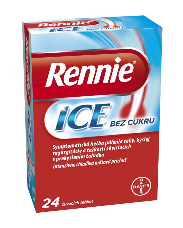 RENNIE ICE bez cukru 24 tabliet