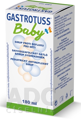 GASTROTUSS Baby antirefluxný sirup 180ml
