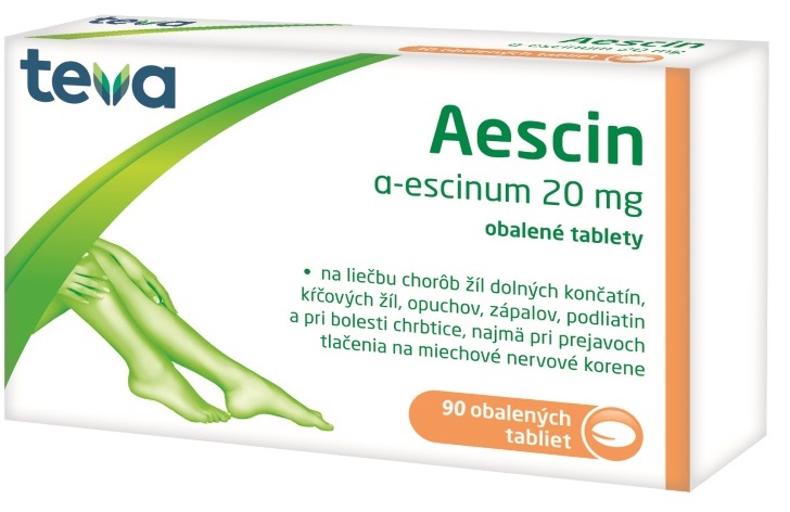 AESCIN 20 mg 90 tabliet