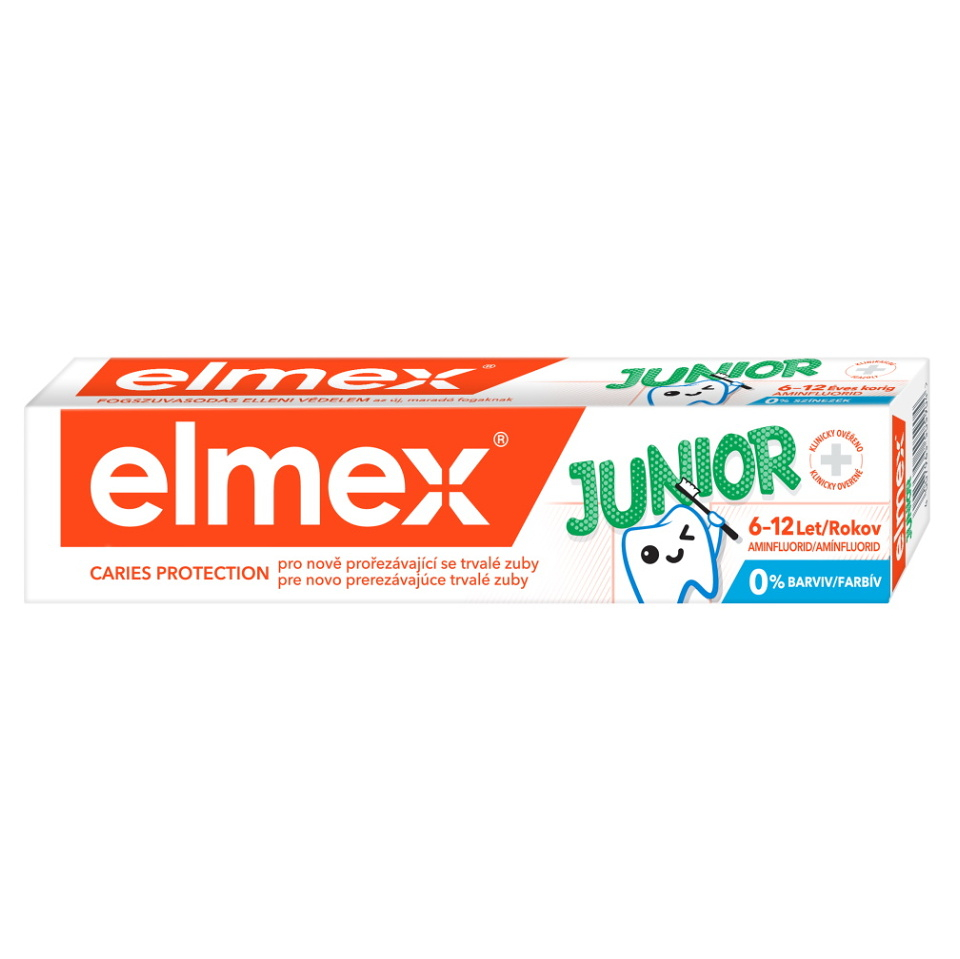 Elmex Junior zubná pasta 75 ml