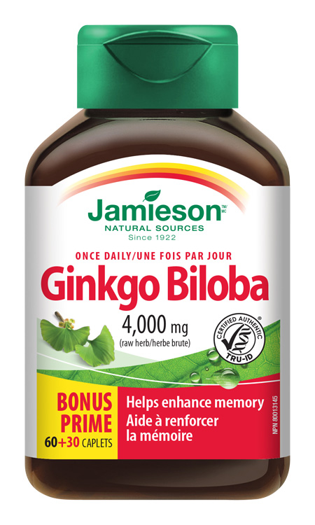 Jamieson Ginkgo Biloba 90 tbl