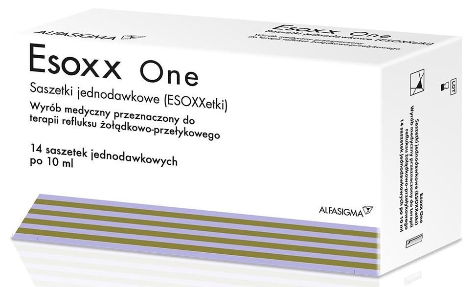 Esoxx One perorálny roztok vrecká na gastroezofageálny reflux 14 x 10 ml