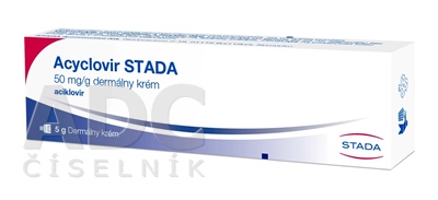 ACYCLOVIR Stada krém 5 g