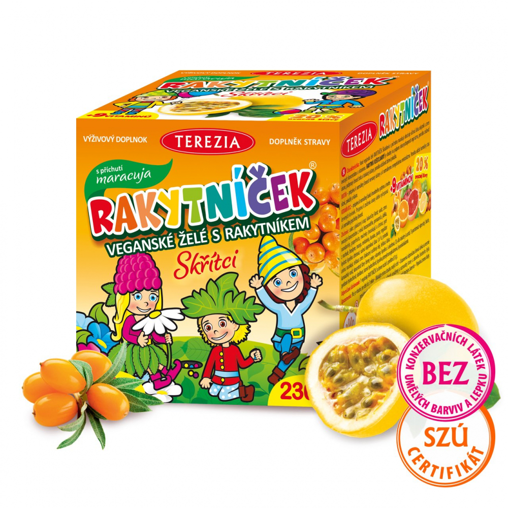 TEREZIA RAKYTNÍČEK vegánske želé Škriatkovia 90ks