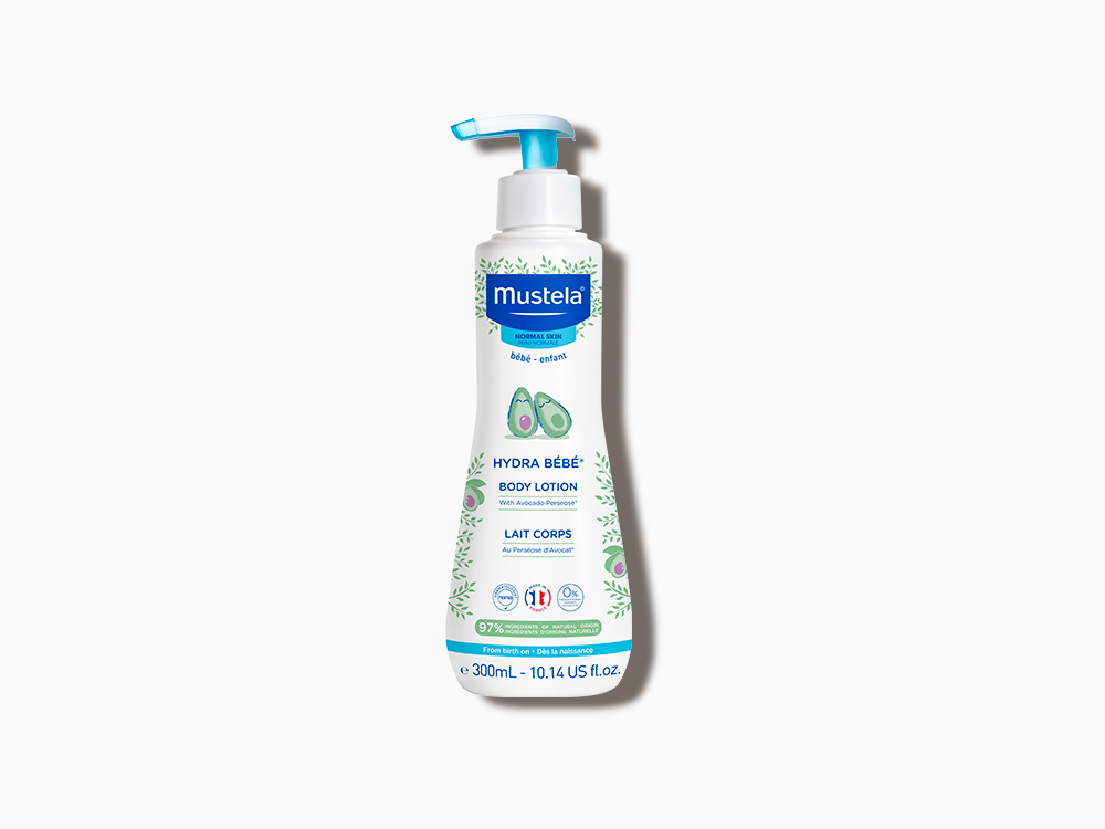Mustela Bébé Hydra Bébé hydratačné telové mlieko pre deti od narodenia 300 ml