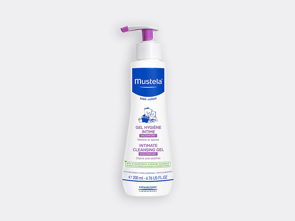 Mustela Bébé vyživujúce čistice mlieko na suchú pokožku 200 ml
