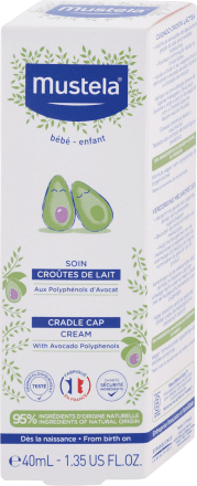 MUSTELA BÉBÉ Denný pleťový krém Cradle Cap 40 ml