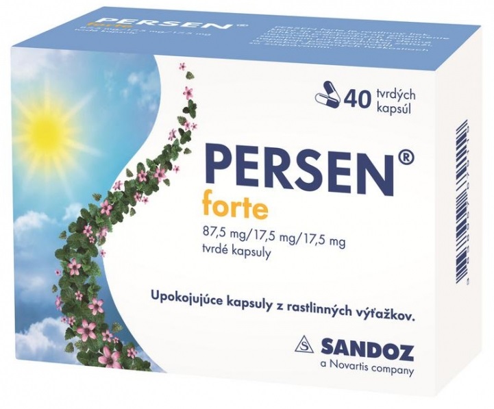 PERSEN Forte 40 tvrdých kapsúl