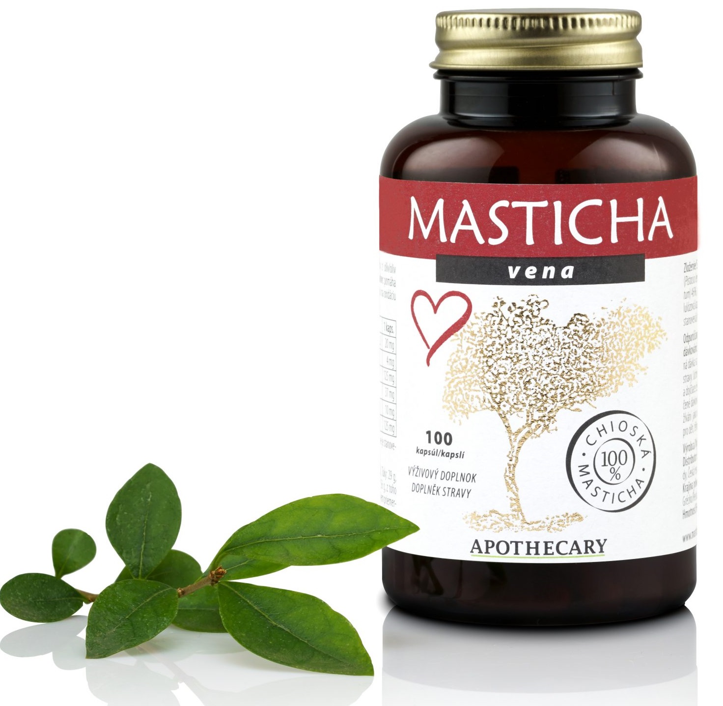 Apothecary Masticha vena 100 kapsúl