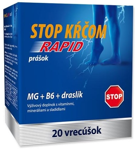 NP Pharma Muscoaktiv Stop křečím Rapid 20 sáčků