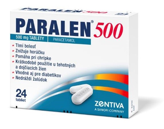 PARALEN 500 mg 24 tabliet