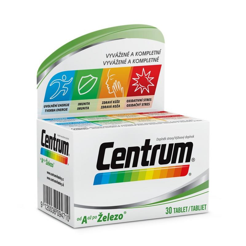CENTRUM Od A až po Z multivitamín 30 tabliet