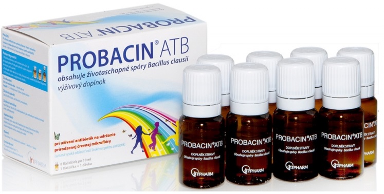 INPHARM Probacin fľaštičky 8 x 10 ml