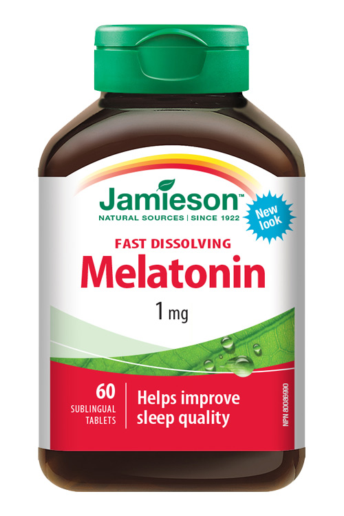 JAMIESON Melatonín 1 mg 60 tabliet