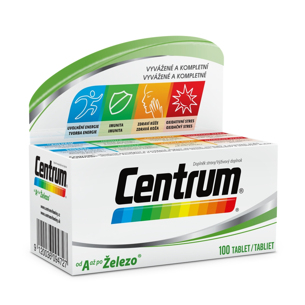 CENTRUM Od A až po Z multivitamín 100 tabliet