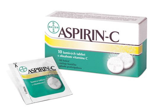 ASPIRIN®-C 10 šumivých tabliet