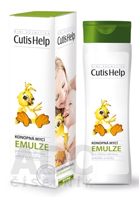 CutisHelp Mimi konopná umývacia emulzia pre deti 200ml