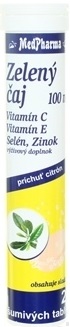 MEDPHARMA Zelený čaj 100 mg E +Se +Zn 20 tabliet