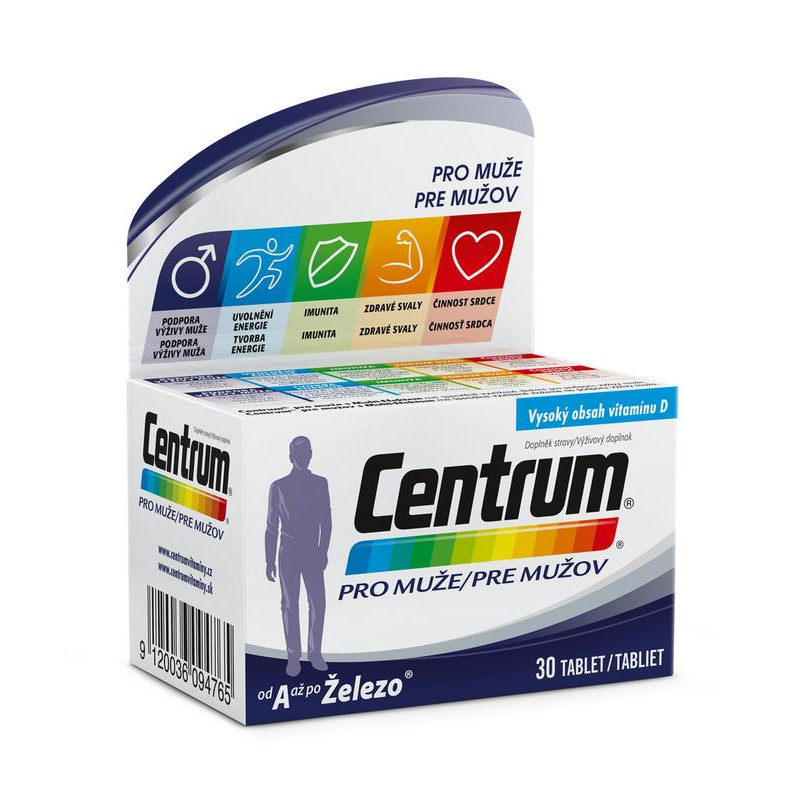 CENTRUM Pre mužov multivitamín 30 tabliet