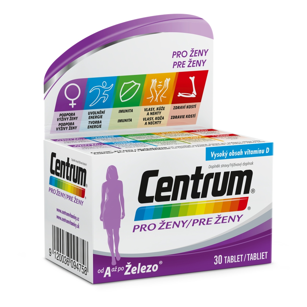 CENTRUM Pre ženy multivitamín 30 tabliet