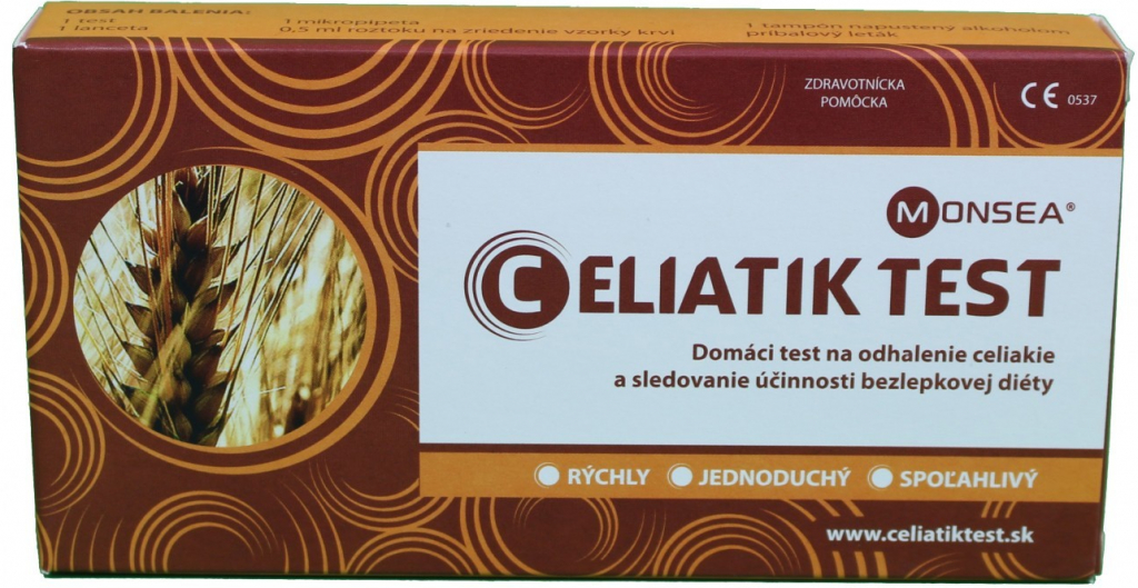 CELIATIK TEST samodiagnostika celiakie 1ks
