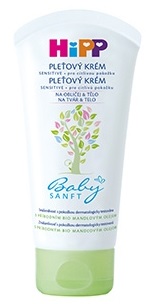HiPP BabySANFT Krém na tvár a telo 75ml