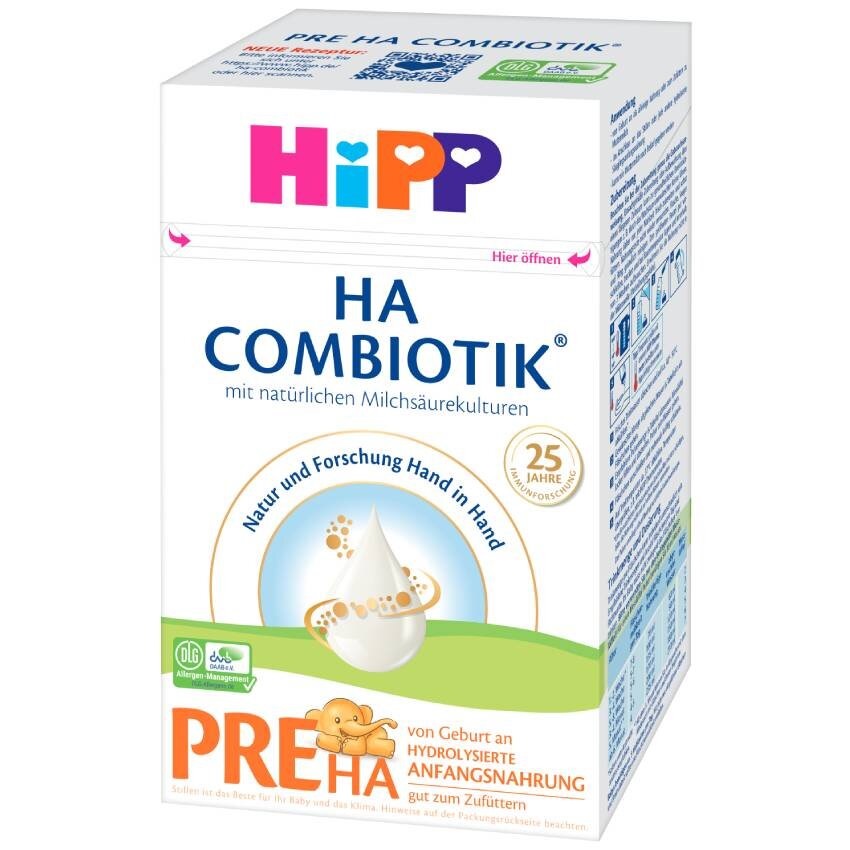 HiPP HA 1 COMBIOTIK špeciálna dojčenska výživa (od narodenia) 600g