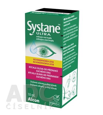 Systane Ultra zvlhčujúce očné kvapky 10 ml