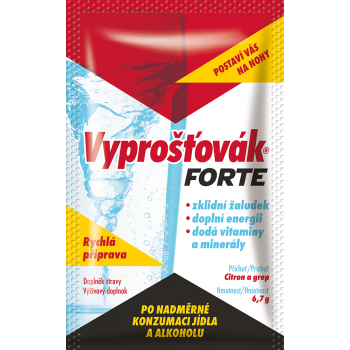 VYPROŠŤOVÁK Forte 25 vrecúšok