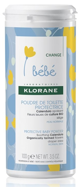 KLORANE Bébé Ochranný detský púder 100 g