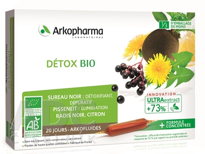 ARKOFLUIDS DETOX BIO detoxikácia 20x10ml