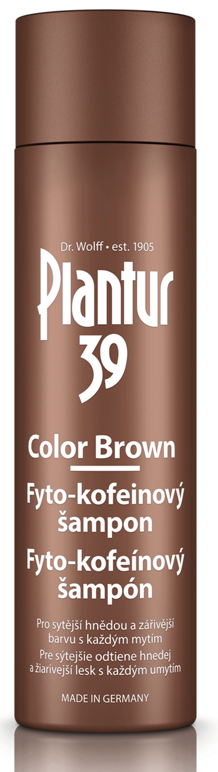 PLANTUR 39 Color Brown Fyto-kofeínový šampón 250 ml