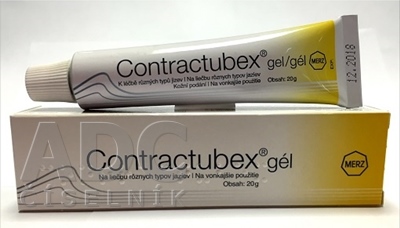CONTRACTUBEX gel tuba 20 g