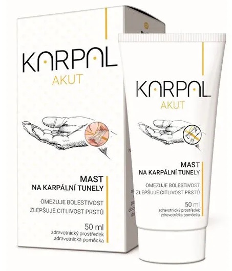 KARPAL AKUT MASŤ NA KARPÁLNE TUNELY 50ML