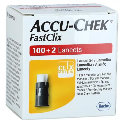Accu Chek FastClix zásobník lancetový do odberoveho pera 17 x 6 lanciet 102 ks