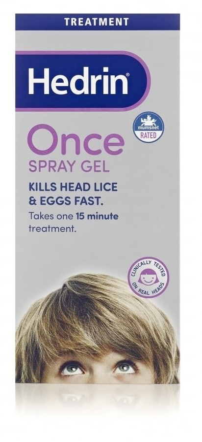 HEDRIN Once Spray Gel 100 ml