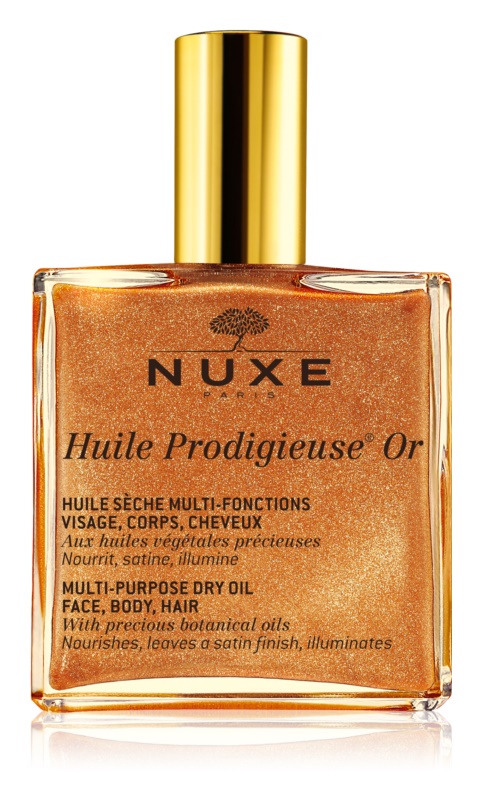 Nuxe Multifunkčný suchý olej s trblietkami Huile Prodigieuse OR, 100 ml